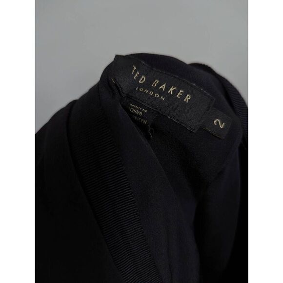 Ted Baker tropical dove pleated skirt size 2 - Picture 6 of 10